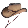 High Quality PU Adult Western Cowboy Hat