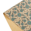 INFOCORK Cork Factory Direct Light Green Vinyl Printed Cork Fabric - Synthetic Microfiber Leather for Betl Hats/Purses/Bags