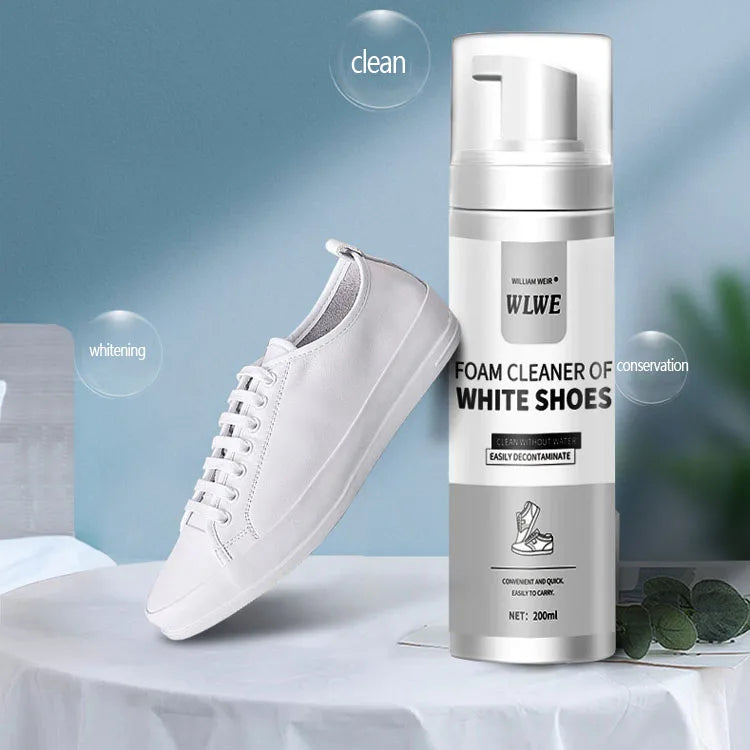 Shoe Cleaner Cleaning Care Set Liquid White Shoe Care Gel 200ml
