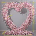 H-110 Popule  Heart Flower Wall Wedding Panel Backdrop Artificial Flower for Party & Wedding Arch