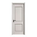 Composite Wood Melamine Solid Wood Frame Interior Room Door with Teak Design Smart Lock Finished Surface Soundproof & Waterproof