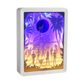 2026 New Bedroom Accessories Home Decor 3d Lights for Decoration Plastic Photo Frame One Piece Paper Carving Light