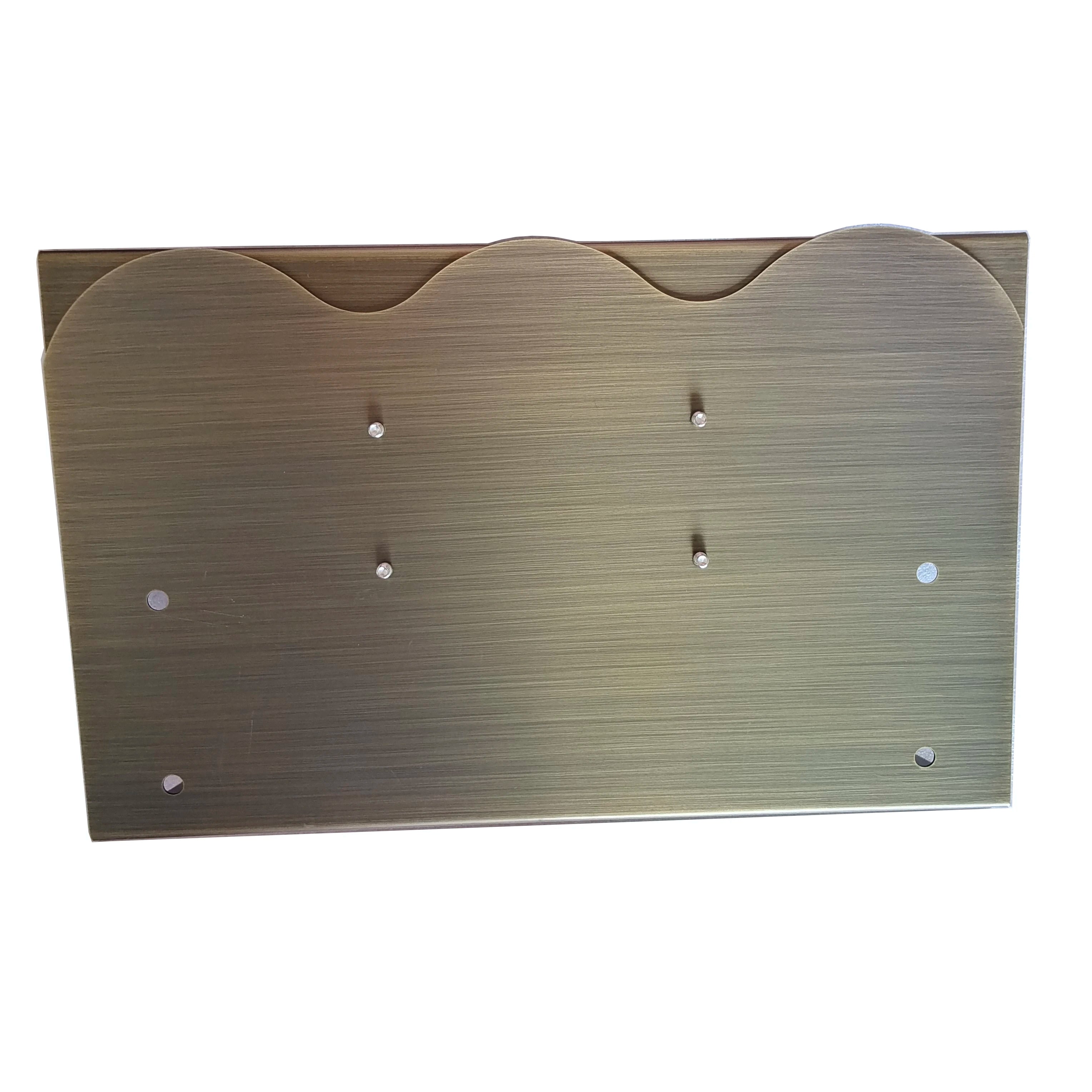 Factory Hotel Liquid Soap Dispenser Wall Holder Bracket 304 Stainless Steel Holder for Shampoo Bottles
