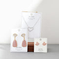 Custom Logo Kraft Paper Jewelry Display Tag Custom Printed Necklace Earrings Card Bracelet Ring Jewelry Packaging Cards