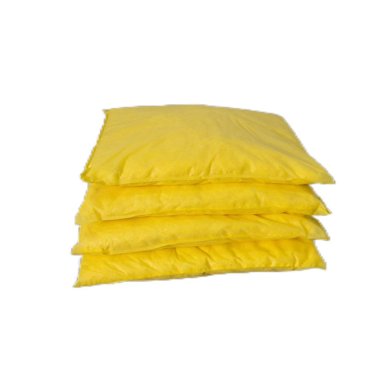 Oilspillpro Eco-Friendly 100% Chemical Absorbent Pillow High Absorption Hazmat Cushion for Workshops Liquid Spill Management