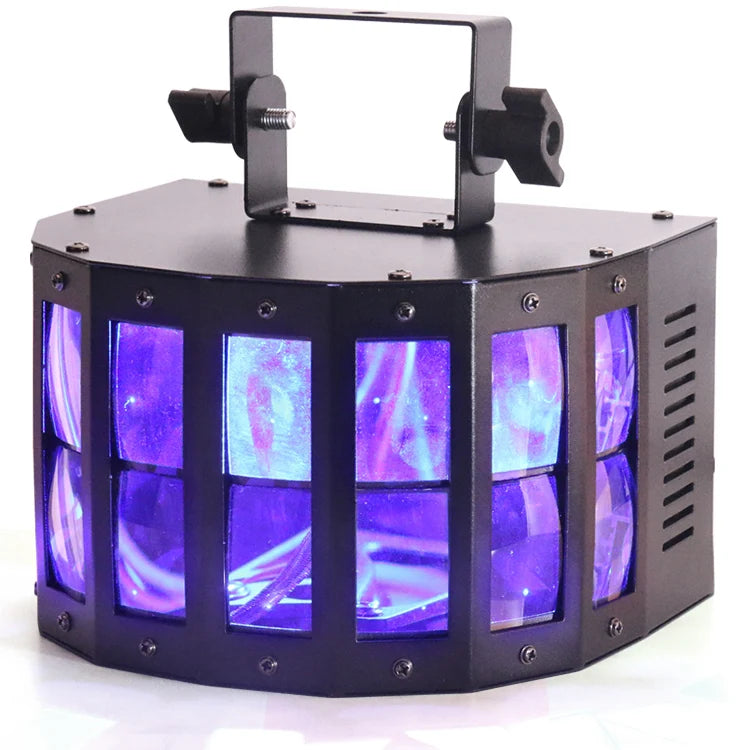 Marslite Derby Light 10W LEDs RGBW 4in1 Mini Led  Dj Derby Light Disco Effect Stage Lighting