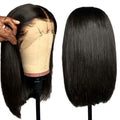 Brazilian Human Hair 13*4 Lace Frontal Wig Virgin Brazilian Hair Lace Front Wig 100% Human Hair Pre Plucked 4*4 Closure bob Wig