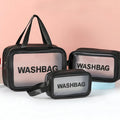 Big Capacity Make up Box Cosmetic Plastic Bag Pouch Pvc Makeup Bag clear Cosmetic Bag Beauty Skincare Handbag