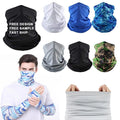 Custom Logo Face Cover Sport Seamless Neck Warmer Tube Multifunction Sun Wind Proof Headwear Neck Gaiter Bandana Scarf Mask