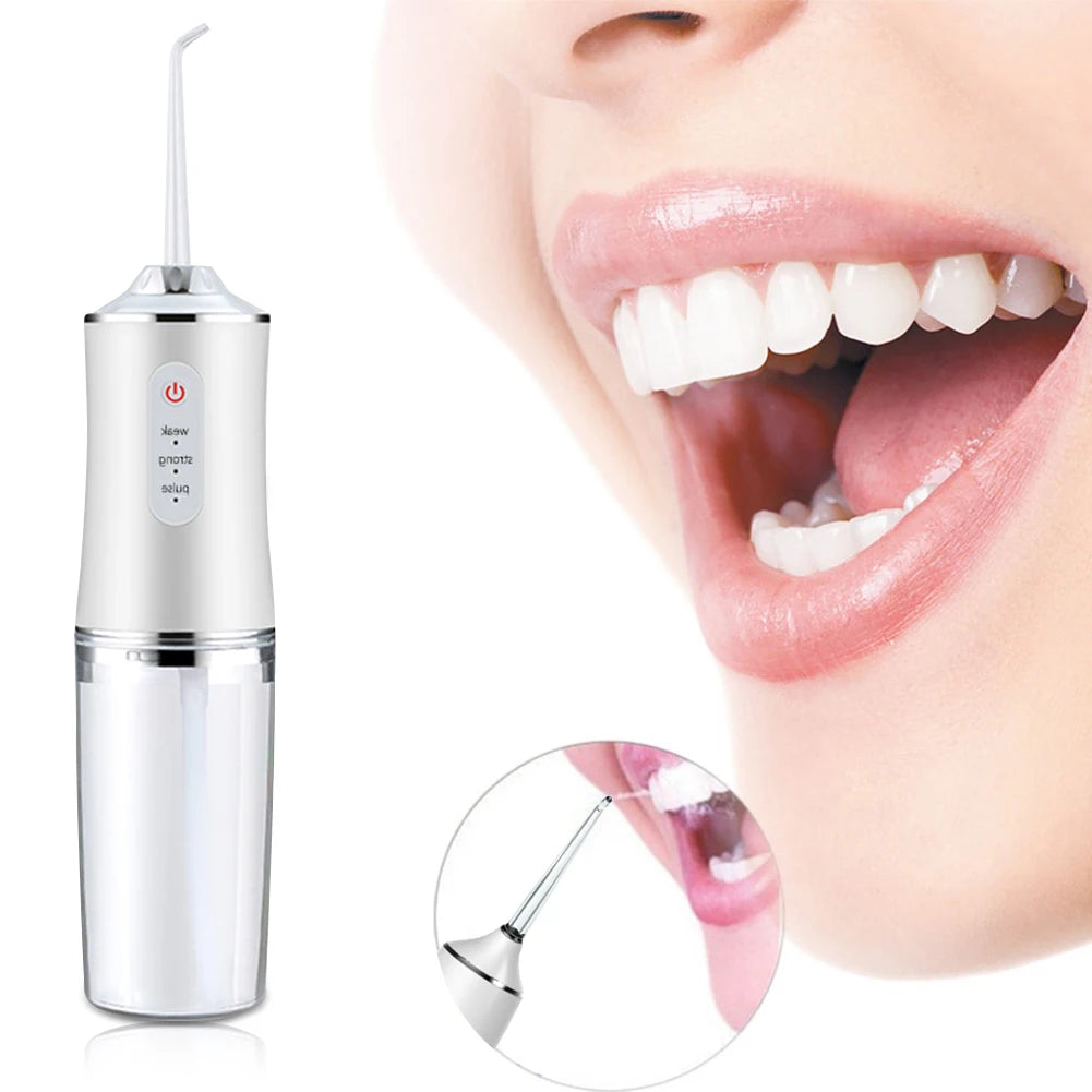 Private Label 3 Models Oral Tooth Care Waterproof Portable Tooth Cleaner Dental Flosser Tartar Removal Water Jet Oral Irrigator