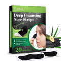 ELAIMEI Private Label Customized Black Head Nose Patchnose Strips Blackhead Removaldeep Cleansing Nose Pore Strips
