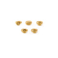 Fashion Custom Pattern Golden Ring 18k Gold Plated Ring INS Trendy Sun Flower Round Ring for Men Women