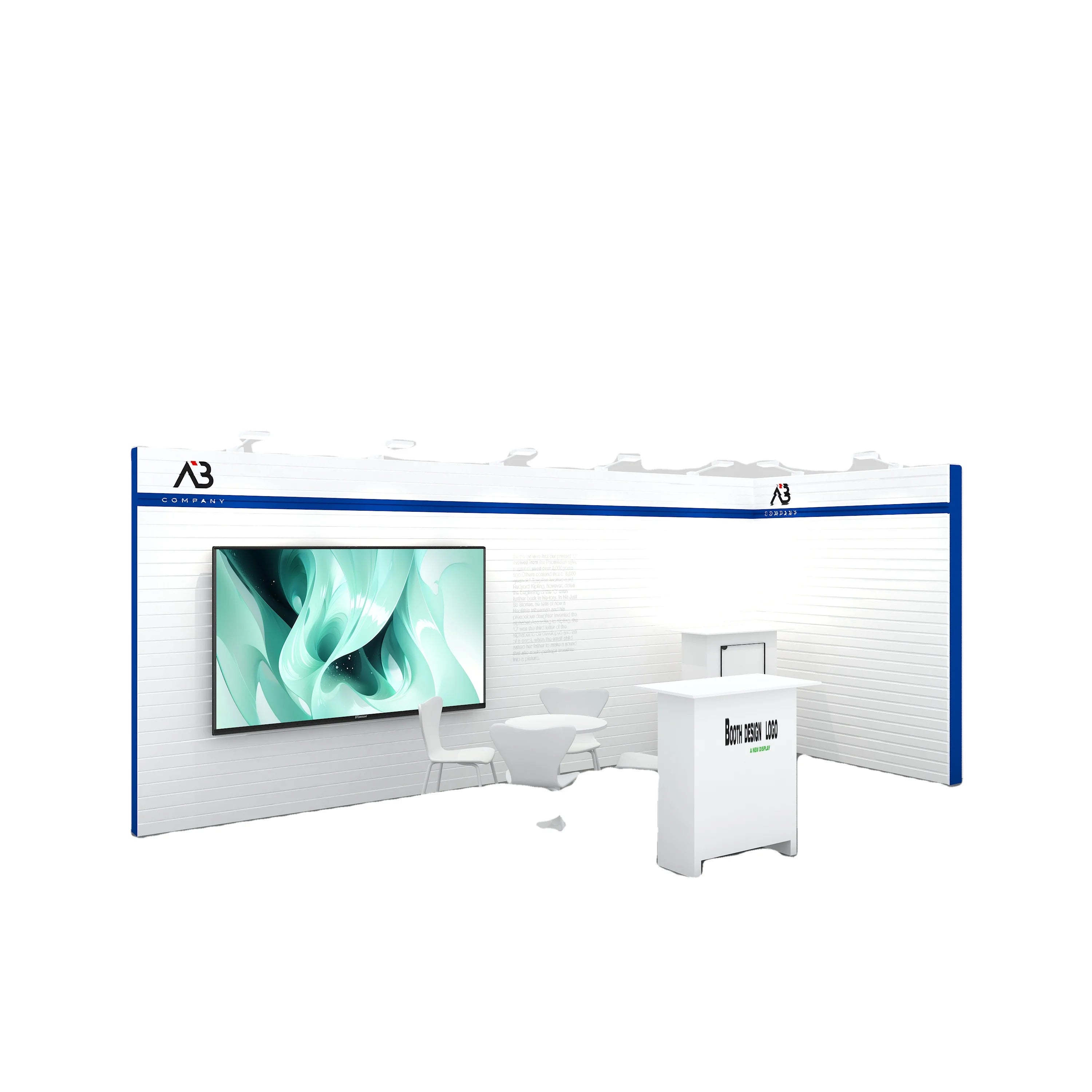 20x10 Exhibit Booth Portable Seg Light Box Booth Display Booth