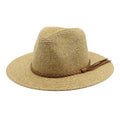 Wholesale 2023 New Trendy Printed Color Foldable Paper Fedora Panama Hats Men Ladies Summer Hats Straw Hats for Women Sun Shade