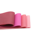 GECKO MASTER 100% Natural Latex Sporty Booty Exercise Resistance Bands Set of 5 for Four Seasons