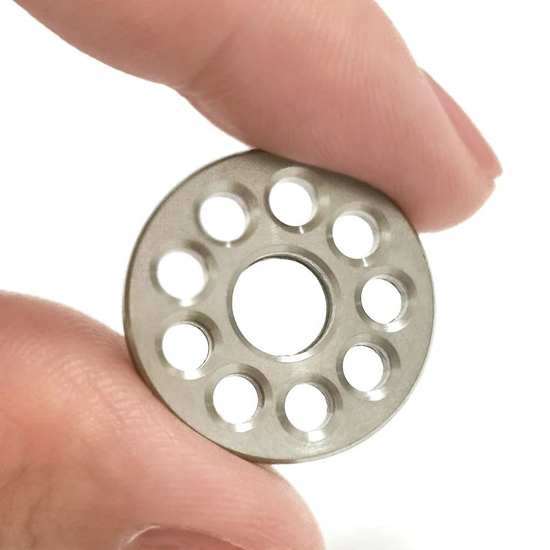 Gr5 Titanium Alloy Washers With Nine Holes for Motorcycle