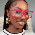 88910 Fashion Square Unisex Designer Glasses Frames Anti-Blue Light Optical Glasses Wholesale Eyeglasses Frames Men and Women