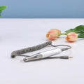 65W Coreless Nail Drill Handpiece with 24V High Power Motor Low Vibration E File for Pedicure