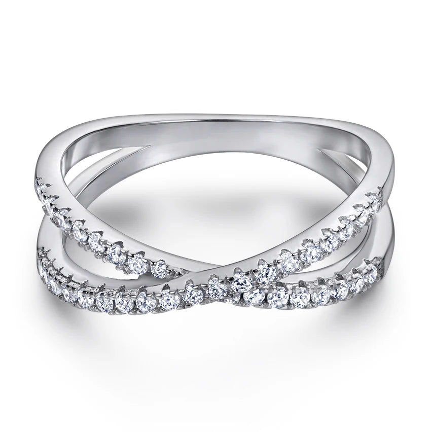 Oval Cut 8*10mm Big Engagement Jewelry Sterling Silver Rhodium Plated  CZ Diamond Halo Wedding Rings
