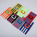 Football Captain C Armband-Soft Nylon Non-Slip Lightweight Unisex Training Armband Customizable Colors Logo CE/ISO Certified