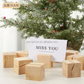 Wholesale Custom Personalized Wedding Favors Desk DIY Wood Name Card Holder