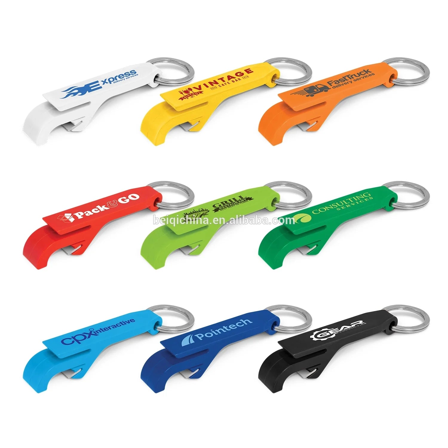 Bottle Opener Keychain Metal Bottle Opener with Logo Aluminum Bottle Opener