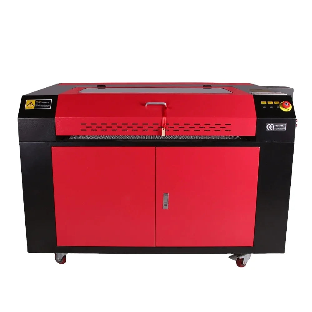 130W 1490 CO2 Laser Engraver Water-Cooled CNC Wood Acrylic Leather Paper MDF Stone Rubber Plastic Plywood Supports DXF/LAS/DST