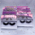 Mink Lashes Trays 15 mm to 25mm Mixed Handmade 15-25mm 16mm-25mm 30mm 18mm-25mm Customized Boxes 20mm  25mm