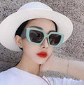 Luxury Retro Big Frame Glasses Shades Men Designer Sunglasses Trending Beige Eyewear Oversized Square Sunglasses