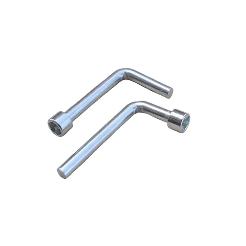 6-19mm Galvanized Carbon Steel L Type Angled Single Ended Hex Socket Wrench