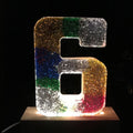 Home Decoration Plus Size DIY Silicone Cake Mold Weeds Diy Letter Silicon Alphabet Molds for Resin Art