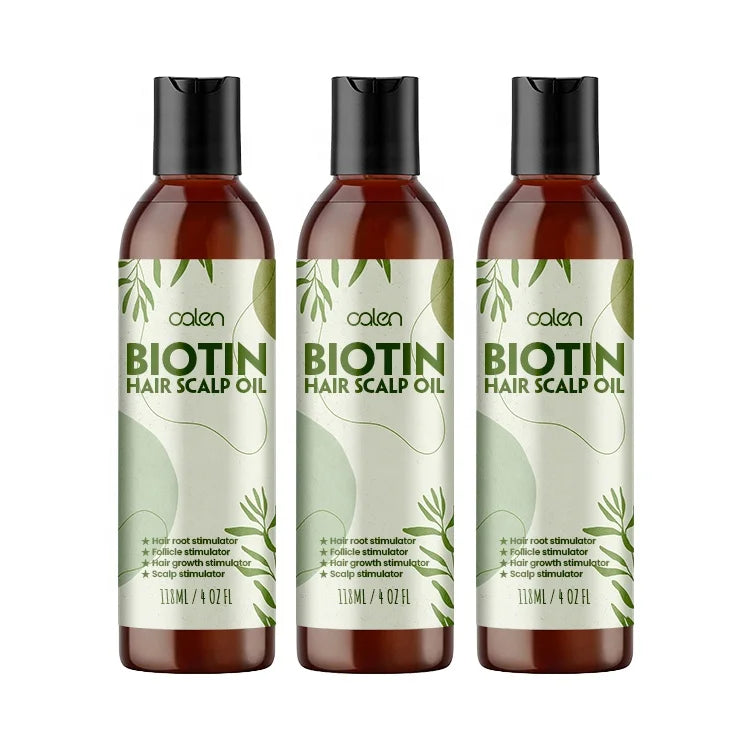 Private Label Organic Scalp Oil for Hair Growth Relief and Anti-Itchy Infused with Argan and Herbal Ingredients