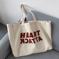 Custom Zipper Shopping Bags Canvas With Printing Logo Canvas Tote Bag With Pocket and Zipper Cotton Tote Bag