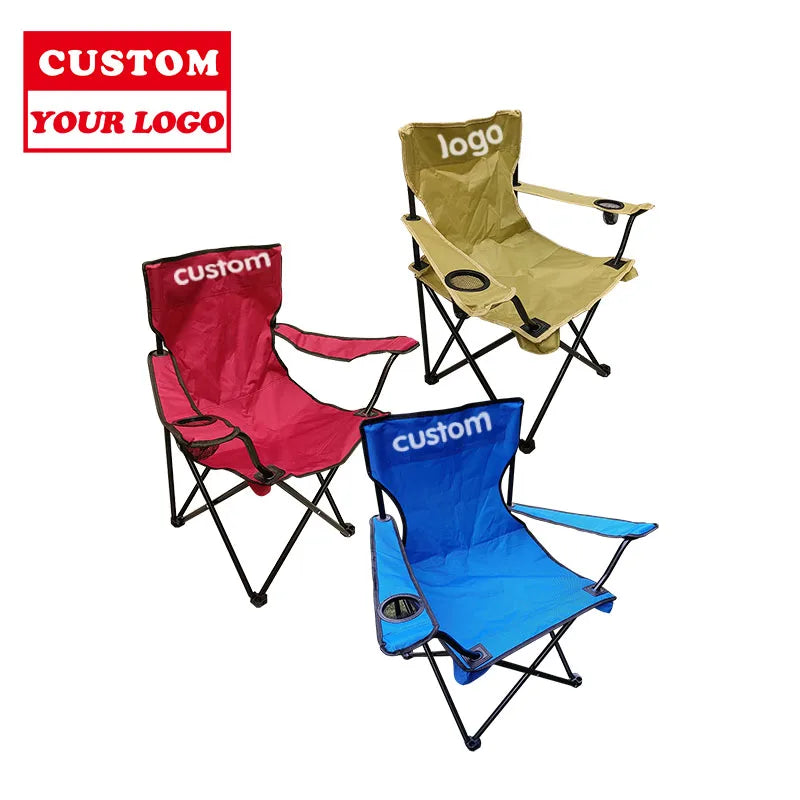 Hot Basics Modern Design Portable Folding Aluminium Metal Chair for Outdoor Camping Beach Fishing & Hiking