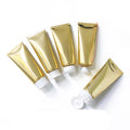 100ml ABL shiny gold Aluminum 100g Plastic Tube Empty Cosmetic packaging Squeeze Tube skin  Body Lotion hand cream tubes