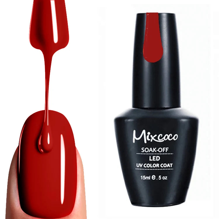 Mixcoco Free Sample Nail Polish Wholesale Nail Gel Polish Wholesale Uv Led Soak off Nail Gel Polish Wholesale