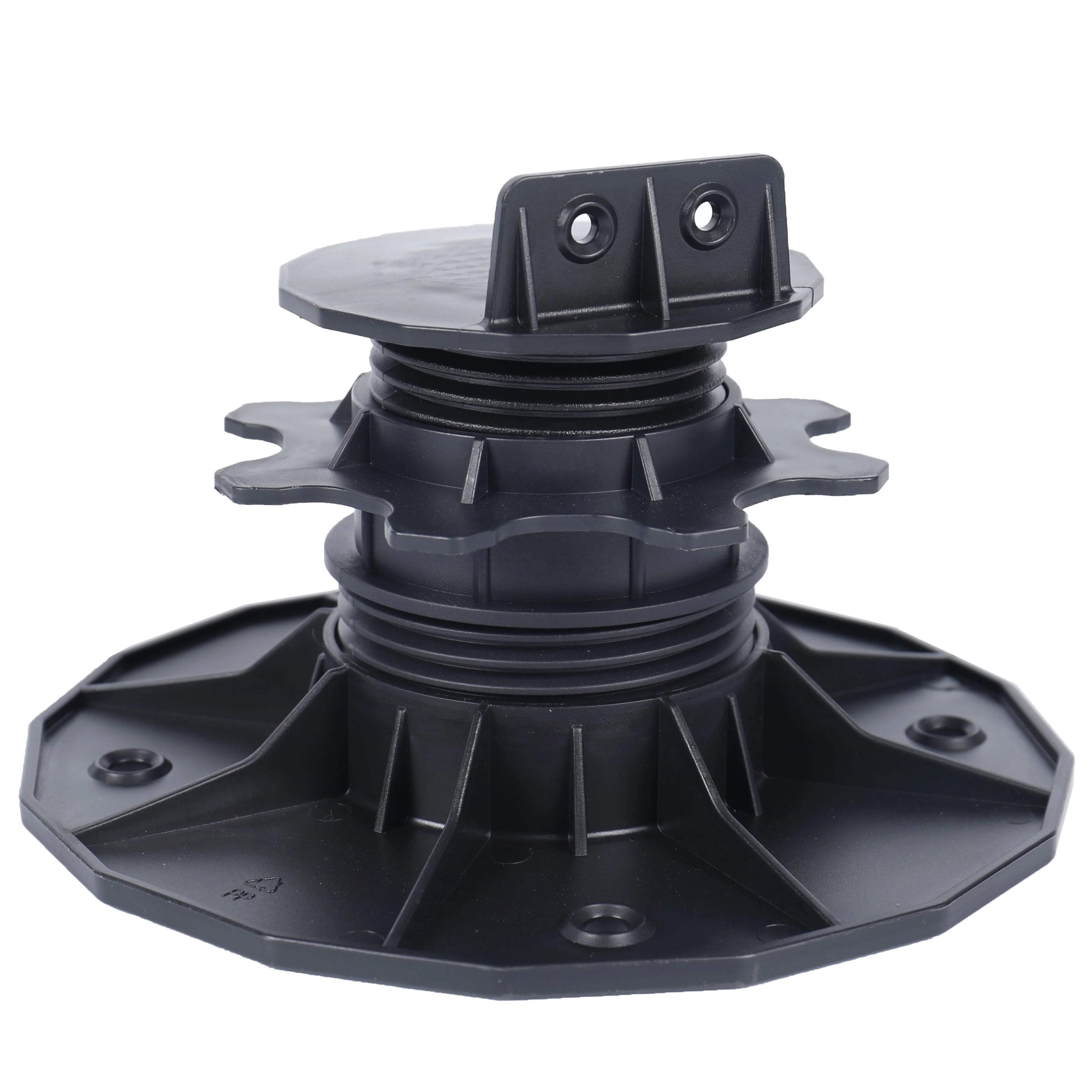 Wood Support Screw Jacks Balcony Set Adjustable Pedestals Deck Support Pedestal Stand XF-T203B-2 66-100 mm