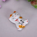 Lucky Cat Design 5 Poses Ceramic Chopstick Holders for Restaurant Hotel for Parties and Present