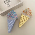 YJL Wholesale Summer Ice-cream Food Series Acetate Claw Clip Creative Design Cute Fresh Hair Clip Custom Girls Cartoon Clip