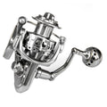 Full Metal Spinning Reels CNC Carbon Brake Anti-sea Water Long-distance Caster Stainless Steel Heavy Duty Fishing Reels