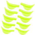 Private Label DIY Lash Lifting Tool Soft U Flex Green Silicone Lash Lift Rods Reusable Silicone Lash Lift Pads