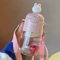 Water Cup Student High Face Value Large Capacity Boy Lovely Girl Heart High Temperature Resistant Children Cup