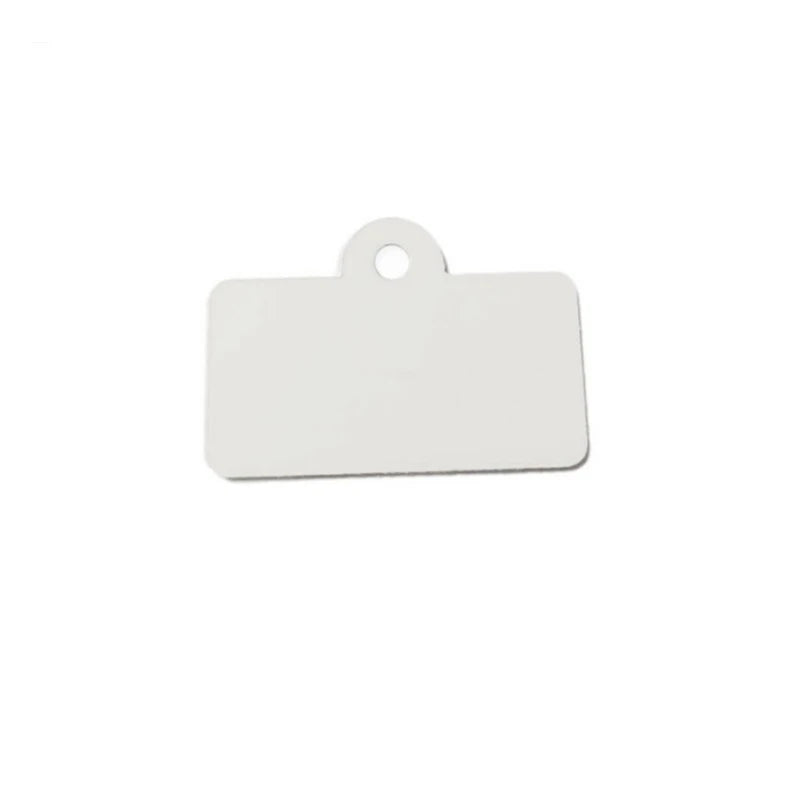 Factory Price Double Sides Printable Pet Tag Pendant Necklace Blank Sublimation Dog ID Name Tags