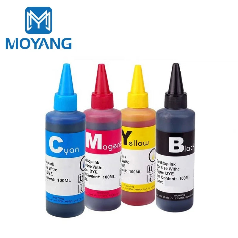 MoYang Compatible for HP304 304XL for HP Deskjet 2620 2630 2632 3720 3721 3723 3724 3730 3732 Printer Ink Cartridge 100ml Refill