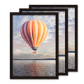 Hot Sell Digital Printing Wood Modern Simple Photo Picture Poster Black MDF Art Frame MegaBDM