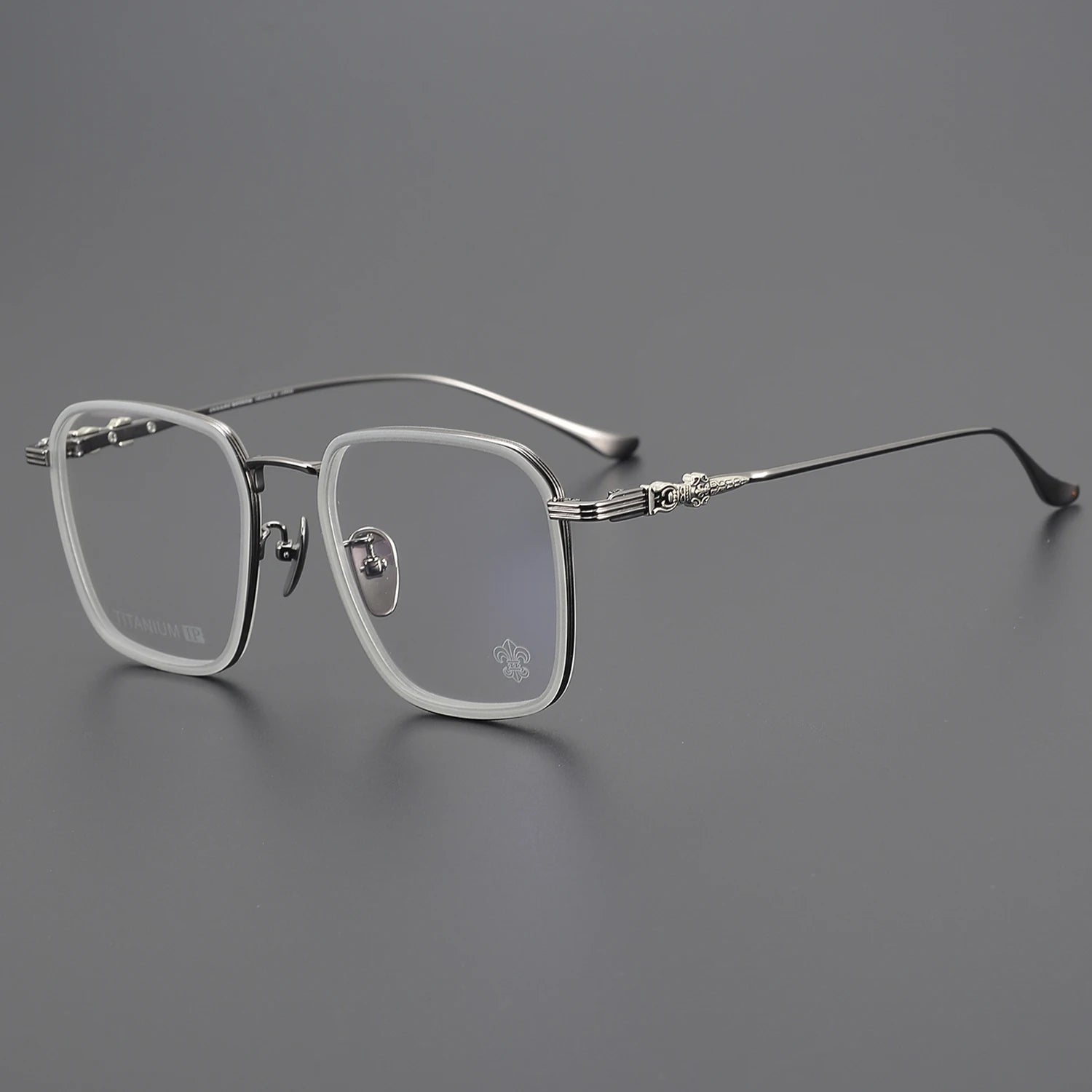 CH8105 Pure Titanium Luxury Art  Women Fashion Glasses Frame for Men Exquisite Multi-Color Transparent Prescriptions for Reading