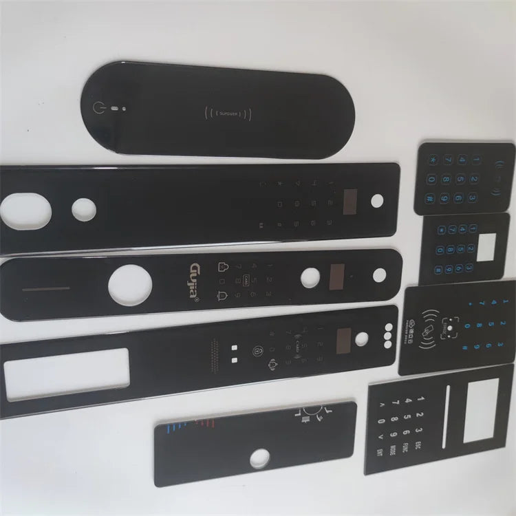 JR Custom Home Glass Door Fingerprint Lock  Security Lock Digital Safe  Electronic  Smart Fingerprint  Smart Lock for Glass Door
