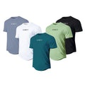 AI-MICH Body Fitted Sports T Shirts Men Custom Chlorine Athletic Short Sleeve Fast Dry Crew Neck Gym Sports T Shirts