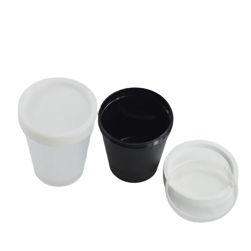 PP 200ml 250ml Body Scrub Cream Jar Plastic Jars for Facial Scrub Cream