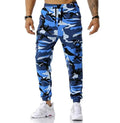 Men's Patchwork Camouflage Jogging Pants Outdoor Sweatpants Soccer Training Pants Fitness Pant
